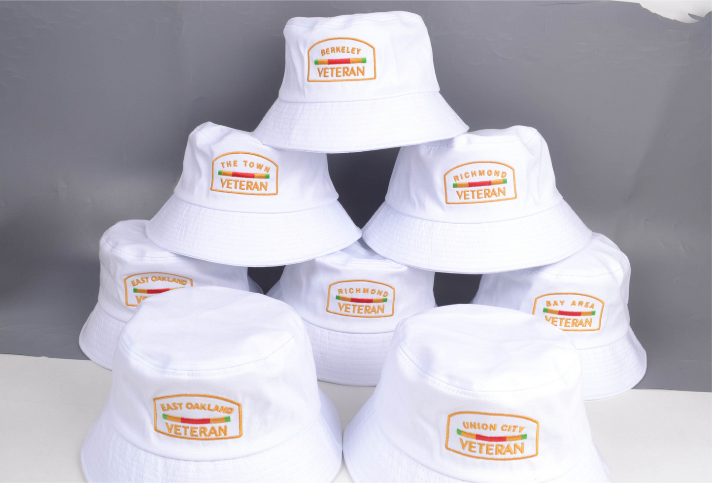 Bucket Hats Black And White - East Oakland ,West Oakland, Berkeley, And Many More..