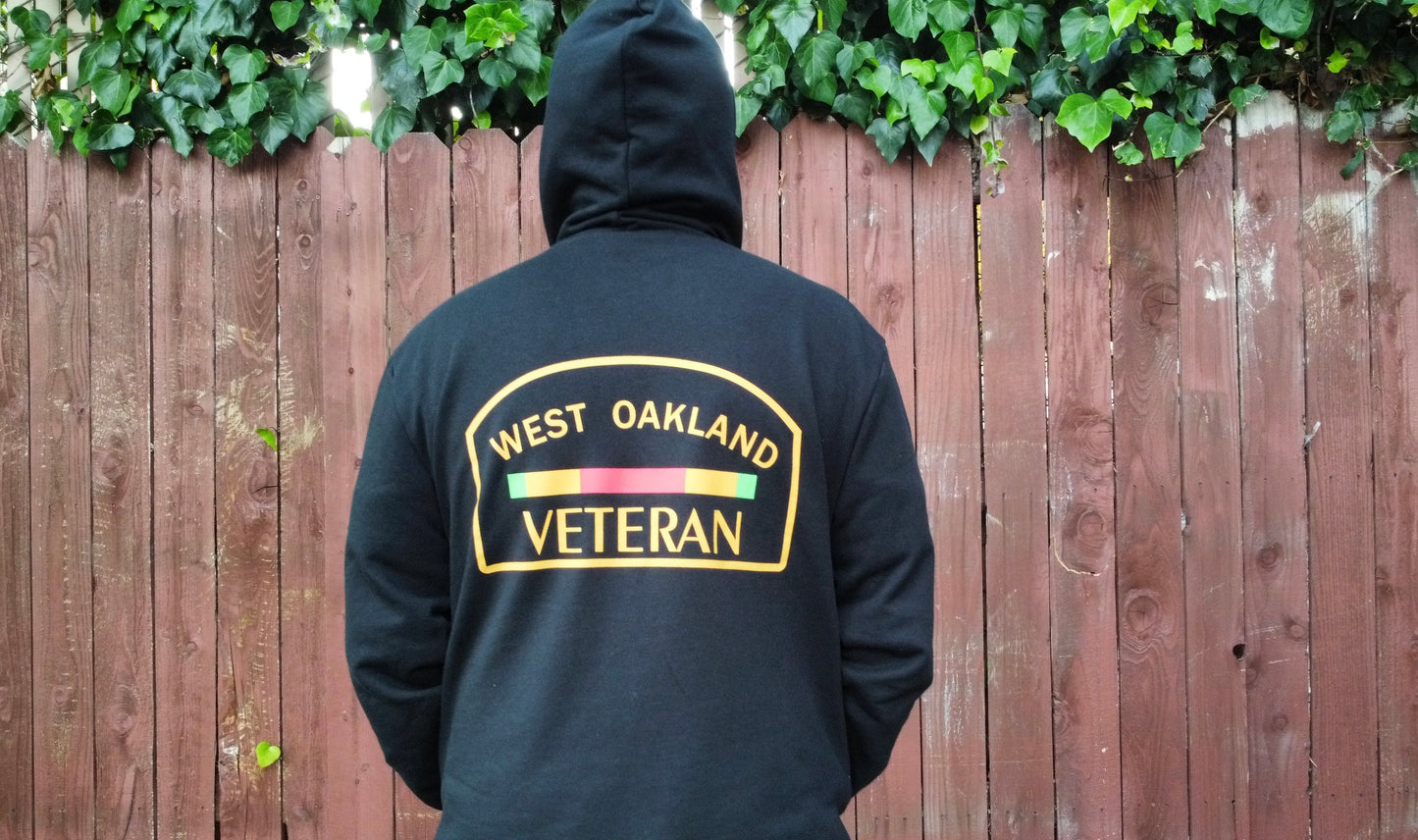 Hoodies-Bay Area Veteran Hoodie-West Oakland Hoodie-DEEP East Oakland Hoodie