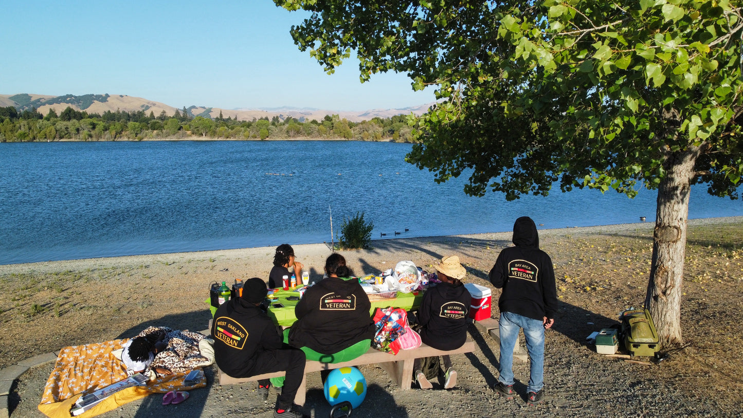 Hoodies-Bay Area Veteran Hoodie-West Oakland Hoodie-DEEP East Oakland Hoodie