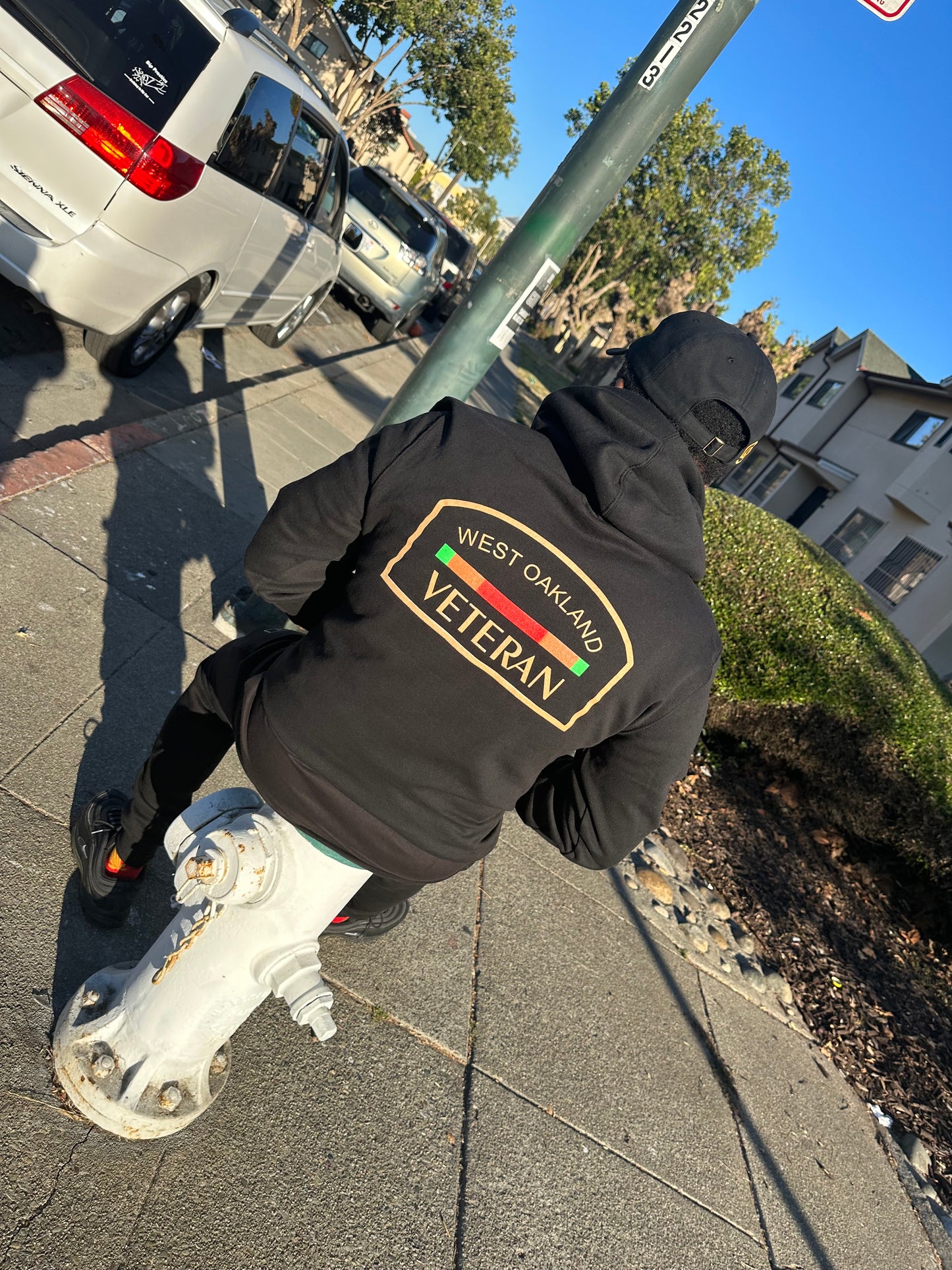 East Oakland And Berkeley Full Sweatsuits With Branded T-Shirt