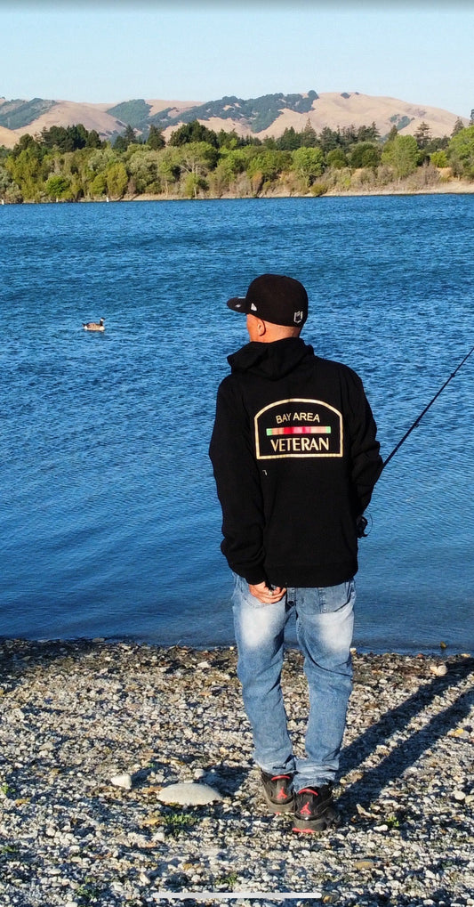 Hoodies-Bay Area Veteran Hoodie-West Oakland Hoodie-DEEP East Oakland Hoodie