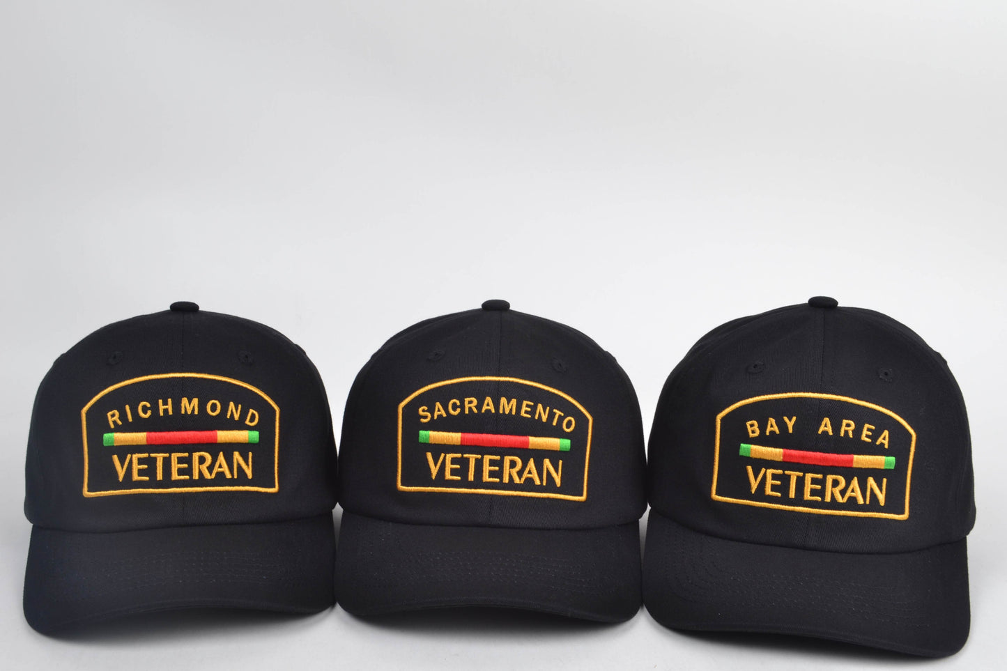 Union City Veteran , Stockton City Veteran, The Town Veteran , Vallejo City Veteran , Richmond City Veteran, Bay Area Veteran, And Sacramento Veteran