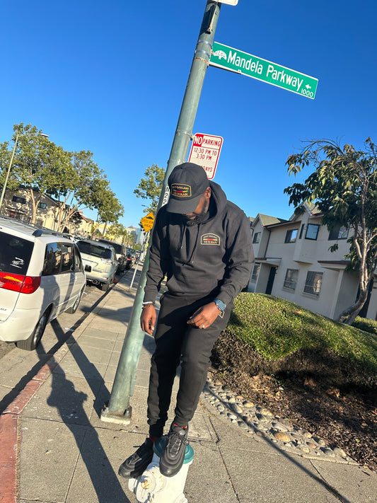 West Oakland , East Oakland And Berkeley Full Sweatsuits With Branded T-Shirt