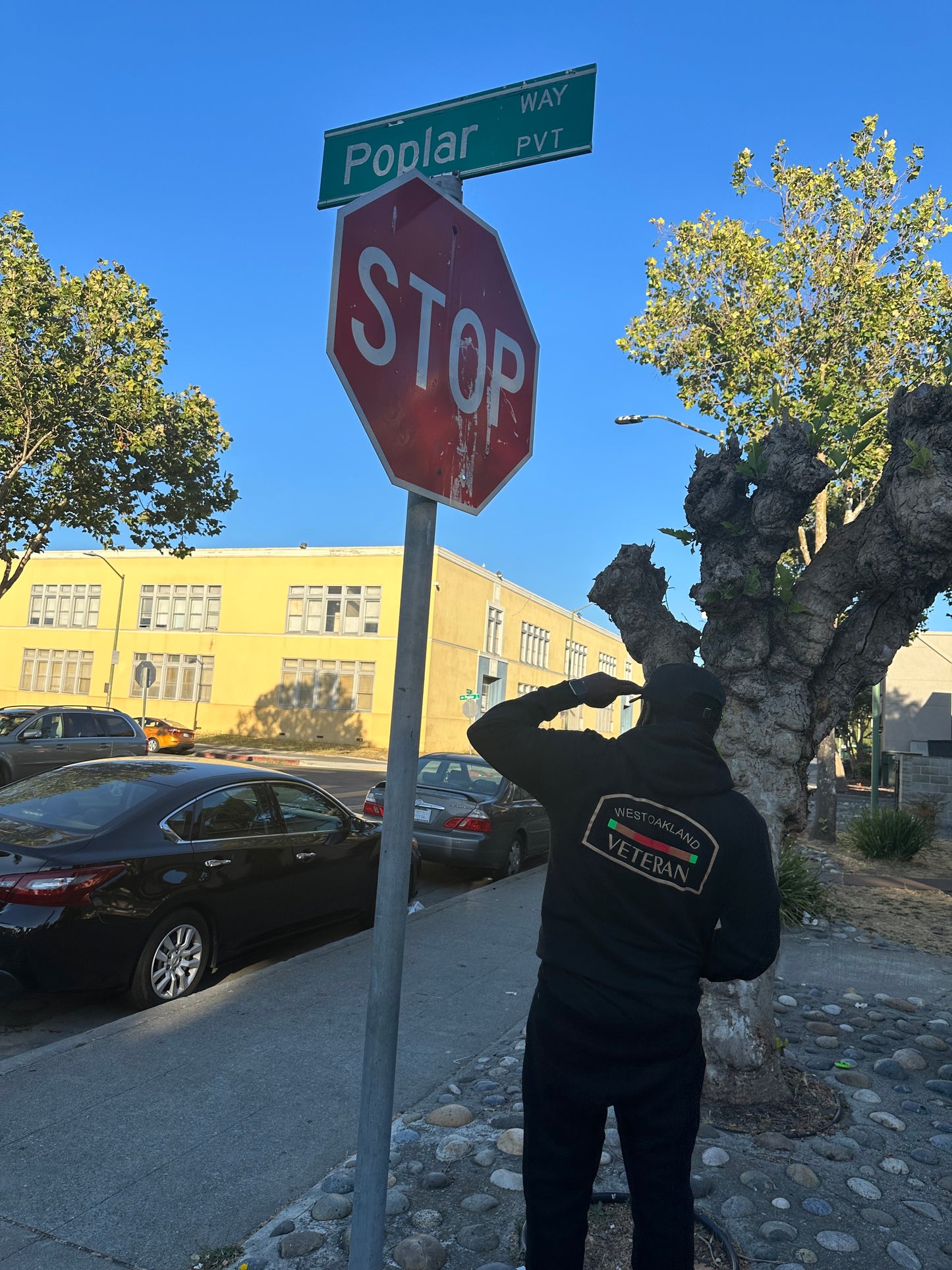 West Oakland , East Oakland And Berkeley Full Sweatsuits With Branded T-Shirt